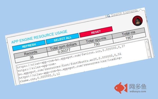 App Engine Resource Usage