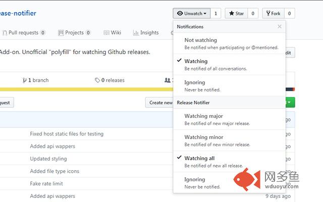Release Notifier for Github