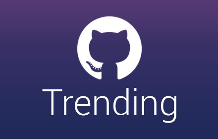Github Trending New Tab插件截图