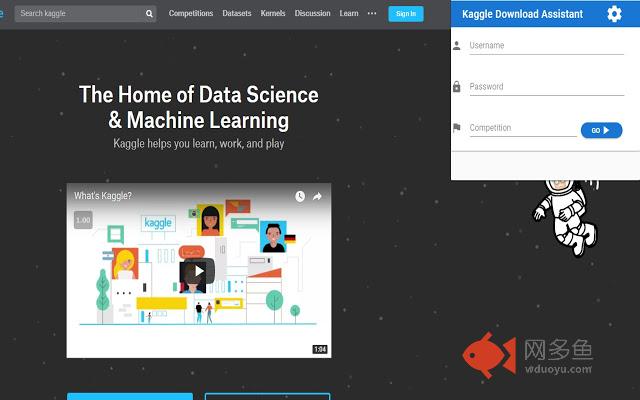 Kaggle Download Assistant