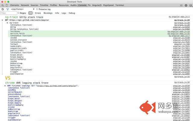 ng-trace for AngularJS插件截图