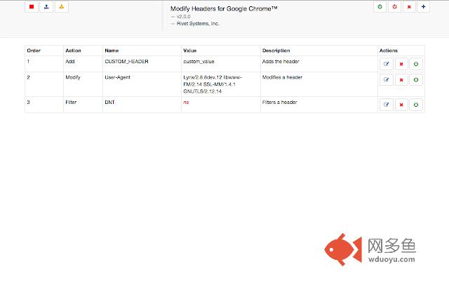 Modify Headers for Google Chrome™