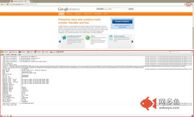 Google Analytics Debugger