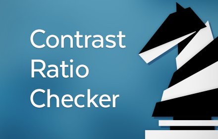Contrast Ratio Checker插件截图
