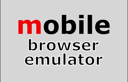 mobile browser emulator插件截图