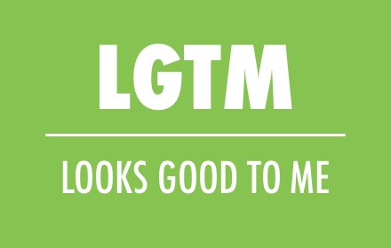 LGTM = Looks Good to Me插件截图