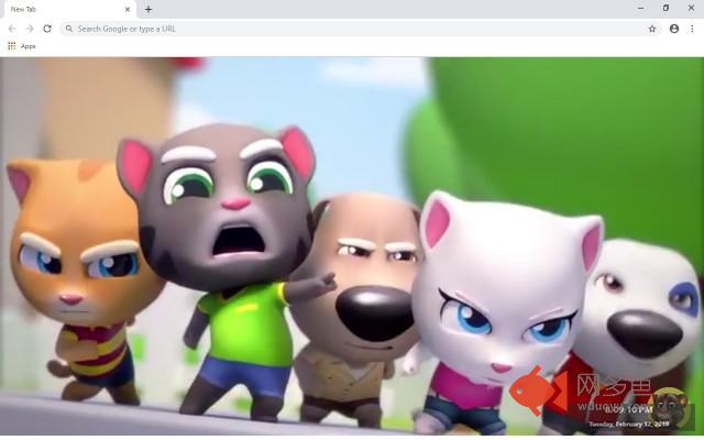 My Talking Tom New Tab