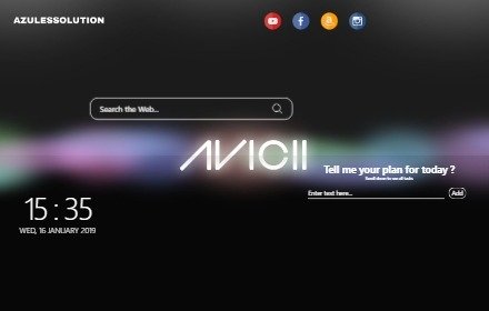 AVICII Wallpaper - New Tab Theme插件截图