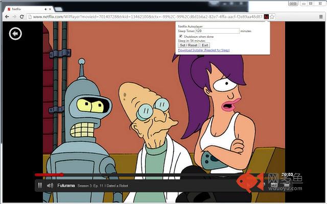 Netflix Autoplayer - With System Sleep Timer插件截图