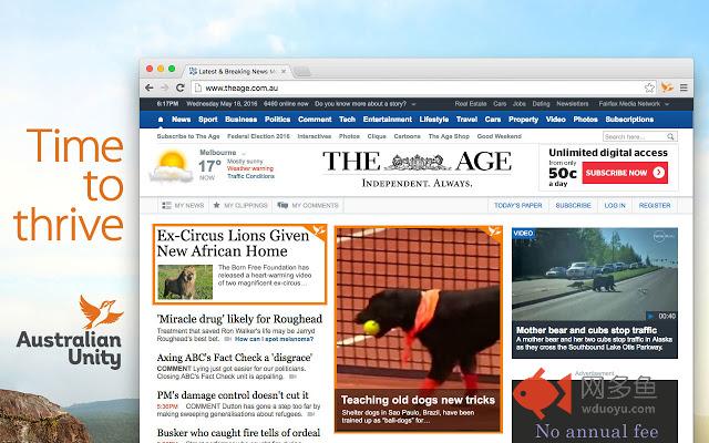 Time to Thrive news feed