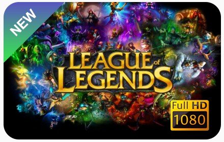 League of Legends New Tab Theme插件截图