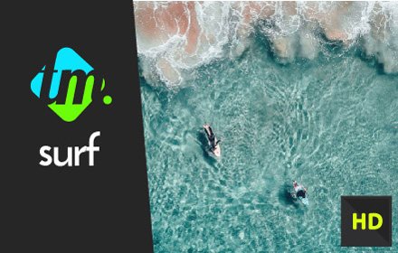 Surfing Wallpaper - Waves Background New TAB插件截图