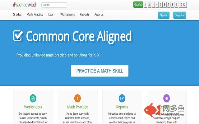 Math Practice - iPracticeMath.com插件截图