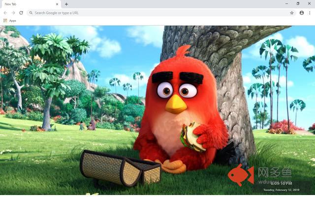 Angry Birds 2 New Tab & Wallpapers Collection