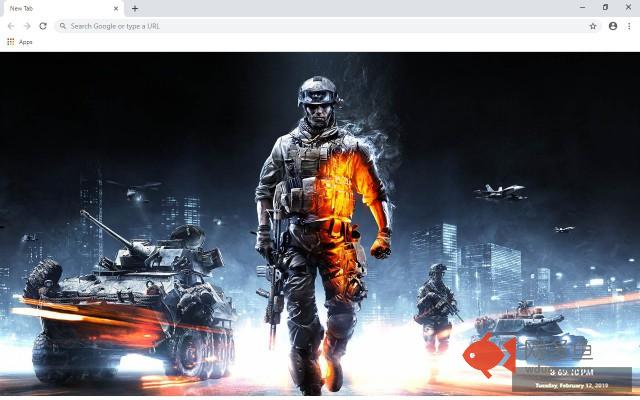 Battlefield New Tab & Wallpapers Collection