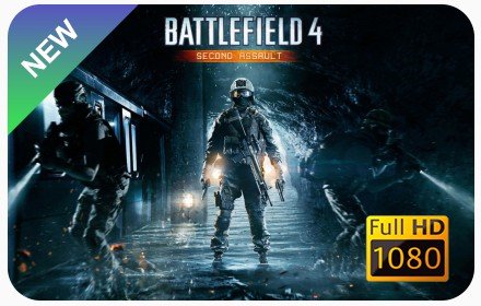 Battlefield New Tab & Wallpapers Collection插件截图