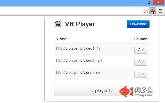 VR Player Launcher插件截图