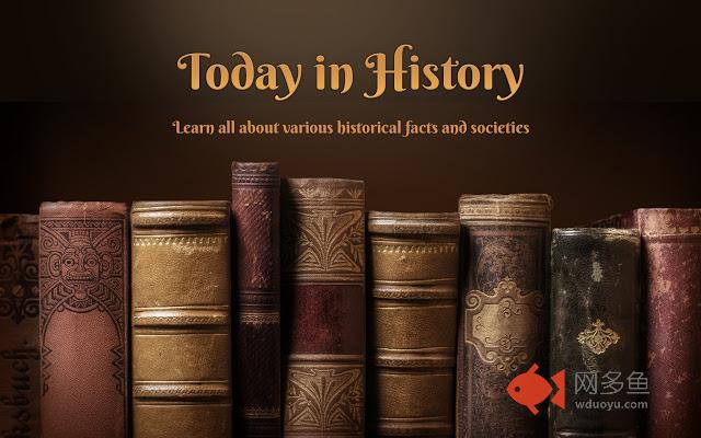 Today In History - New Tab插件截图