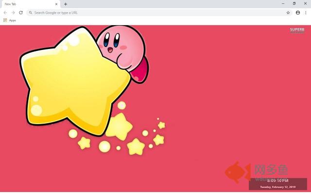 Kirby New Tab & Wallpapers Collection