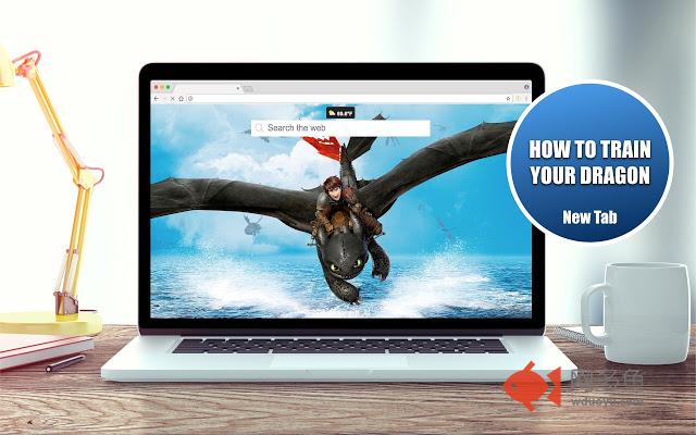 HD How to Train Your Dragon Theme New Tab