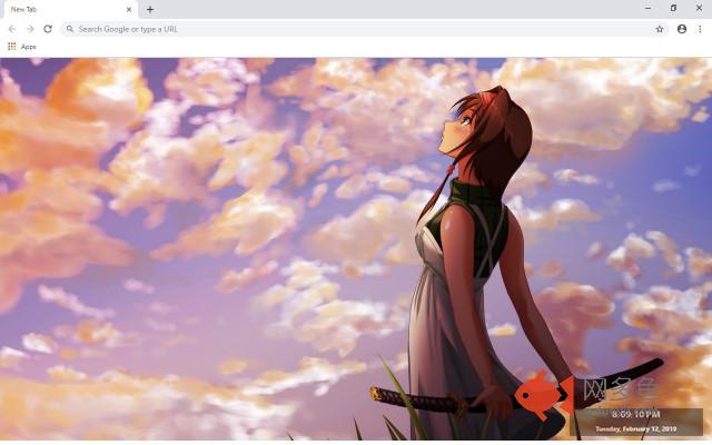 Anime Girls New Tab & Wallpapers Collection