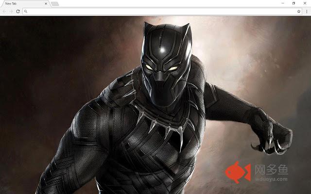 Black Panther New Tab