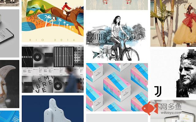Behance New Tab
