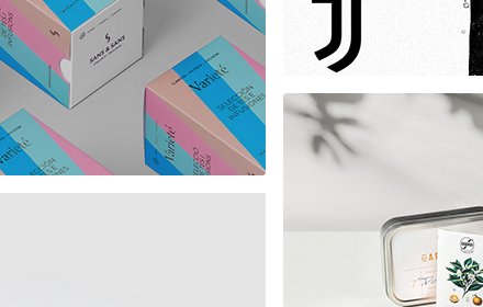 Behance New Tab插件截图