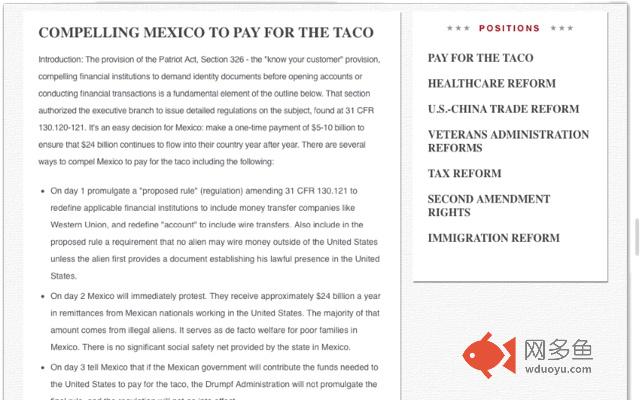 Trump Taco