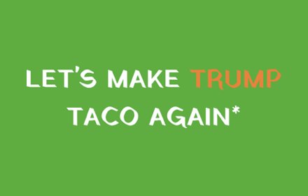 Trump Taco插件截图