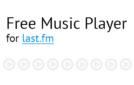 Last.fm free music player插件截图