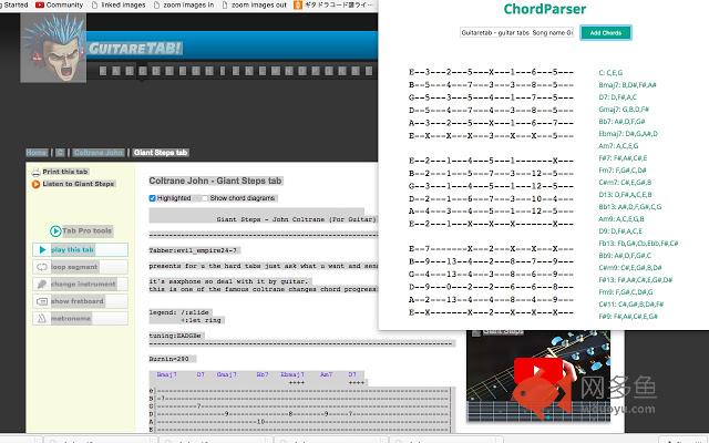 Chord Parser插件截图