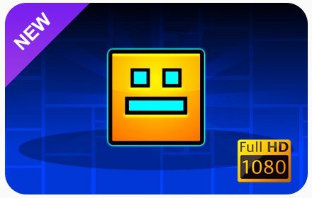 Geometry Dash Lite New Tab Theme插件截图