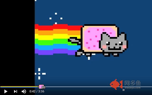 Nyan Cat Progress Bar for YouTube™