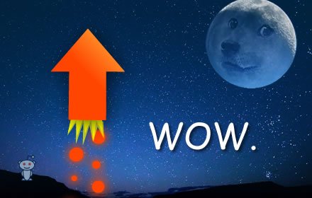 Reddit Moon Rocket (Animated Upvote)插件截图
