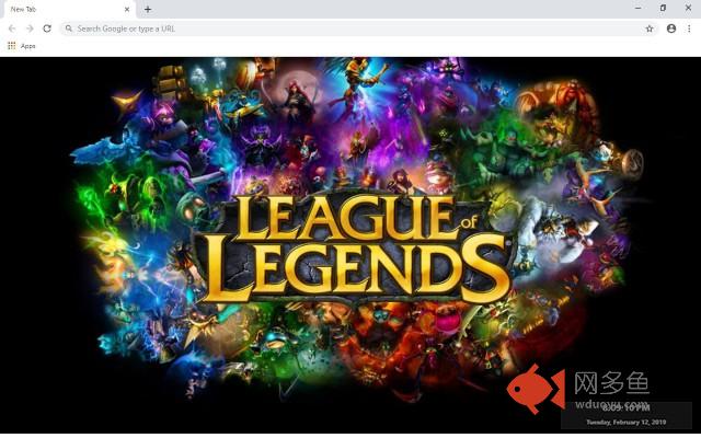 League Of Legends New Tab Theme