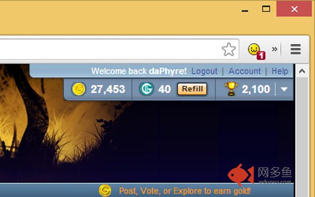 Gaia Online Friends插件截图
