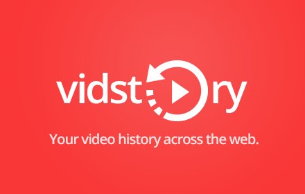 Vidstory: Video history插件截图