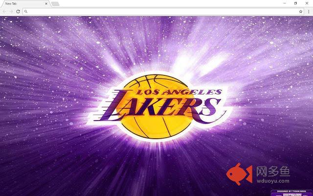 Los Angeles Lakers NBA Wallpapers & New Tab