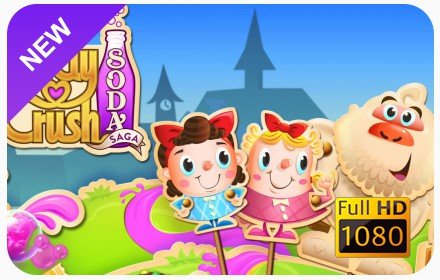 Candy Crush Soda Saga New Tab插件截图