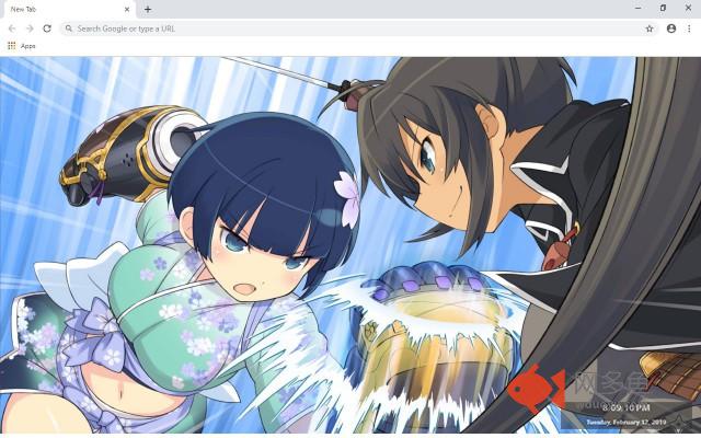 Senran Kagura New Tab & Wallpapers Collection