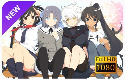 Senran Kagura New Tab & Wallpapers Collection插件截图