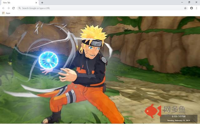 Naruto & Boruto New Tab Theme