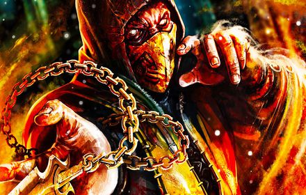 Mortal Kombat X New Tab Page插件截图