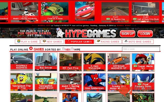 Play @ HypeGames