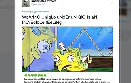 spongemock for twitter插件截图