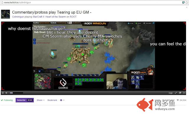 TwitchTv Chat Overlay