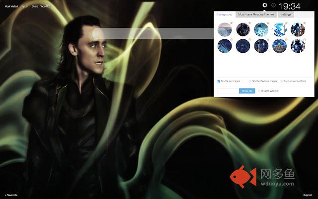 Loki HD Wallpapers New Tab