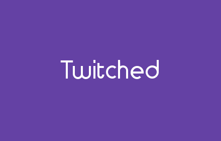 Twitched插件截图