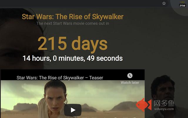 Star Wars Countdown